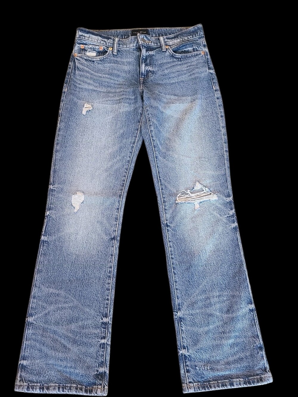 EASY RIDER DISTRESSED JEANS - Picture 2 of 6